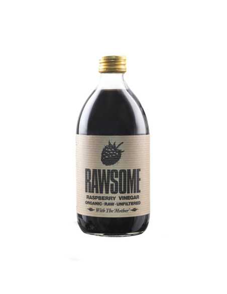 Vinagre de frambuesa sin filtrar Bio 6x500ml RAWSOME Vinagre de frambuesa sin filtrar Bio 6x500ml RAWSOME